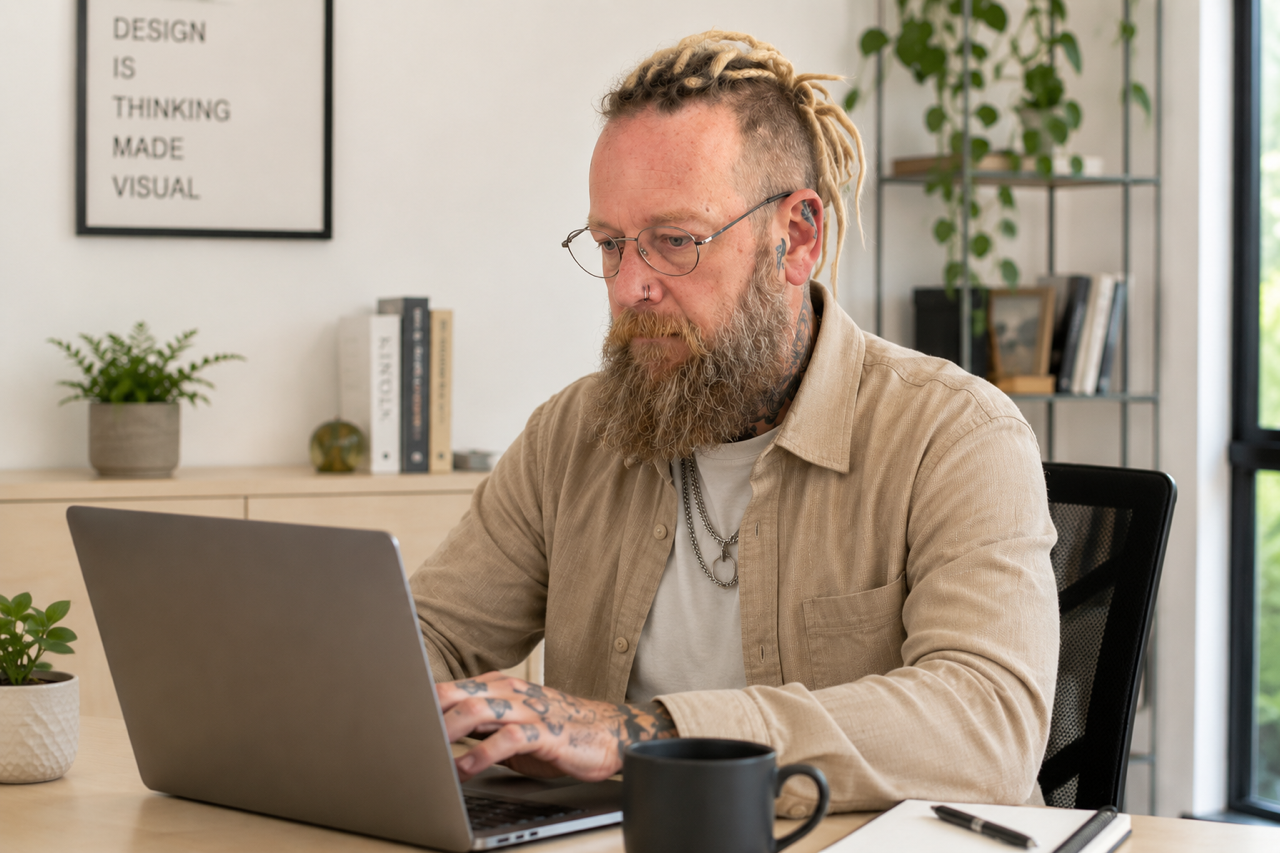Andy, founder of Old Genius Creative