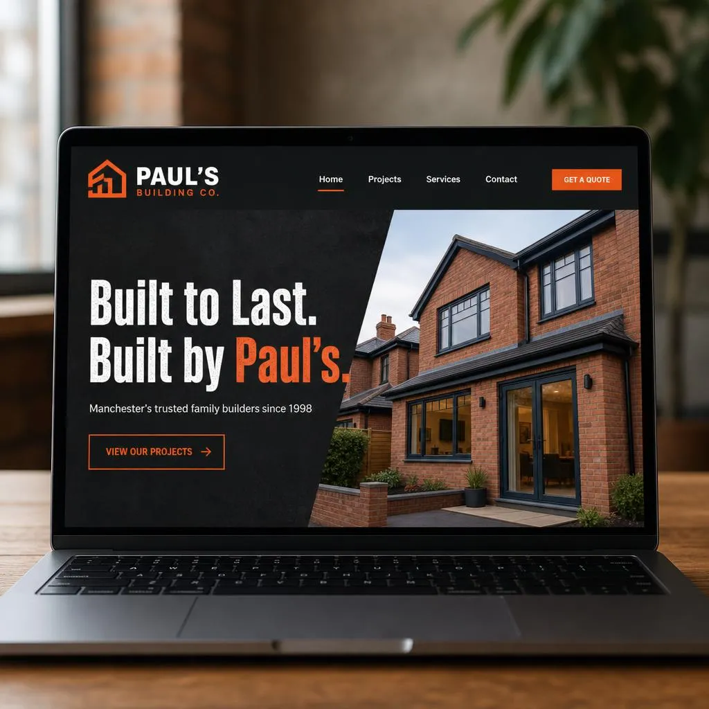 Paul's Building Co. — Builder website